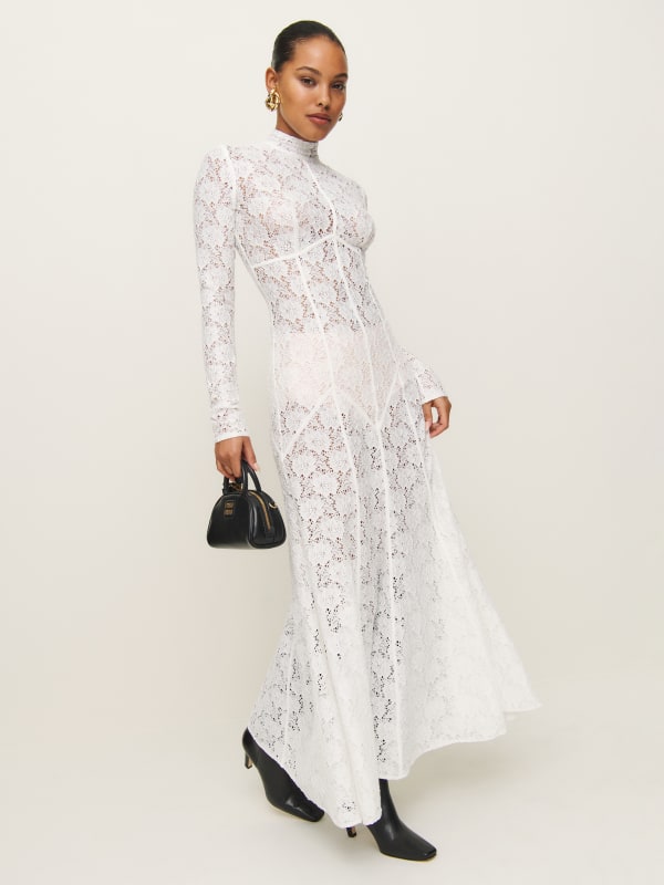 Luana Dress - White